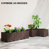 Plastic Raised Garden Bed with Legs