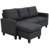 L-Shape Sofa, Corner Sofa for Living Room