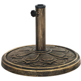 26 lbs Resin Round Patio Umbrella Base, Umbrella Stand Base