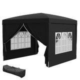10'x10' Outdoor Pop Up Party Tent Wedding Gazebo Canopy with Carrying Bag (