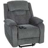 Power Recliner Chair with Massage, 2 Memory Positions