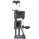 63 Inch Cat Tree with Sisal Scratching Posts