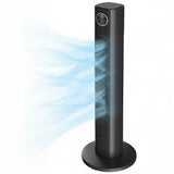 28dB Tower Fan with 12 Speeds and 4 Modes, Standing Floor Fan with 80° Oscillating