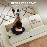 Corner Sofa with Changeable Chaise, 2 Pillows