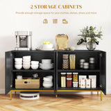 Sideboard Storage Cabinet with Adjustable Shelves