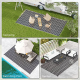 Reversible Outdoor Rug, 9' x 18'