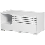Hidden Cat Litter Box Furniture, Cat Litter Box Enclosure with Storage Compartments and Side Table Function