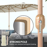 Double Garden Parasol 179.1
