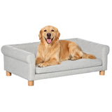 Sofa pour animaux moderne lit pour chat ou chien moyen-grand avec coussin amovible