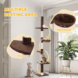 8.5ft Cat Climbing Tree 5-Tier