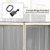 Replacement Mosquito Netting for Gazebo 10' x 1