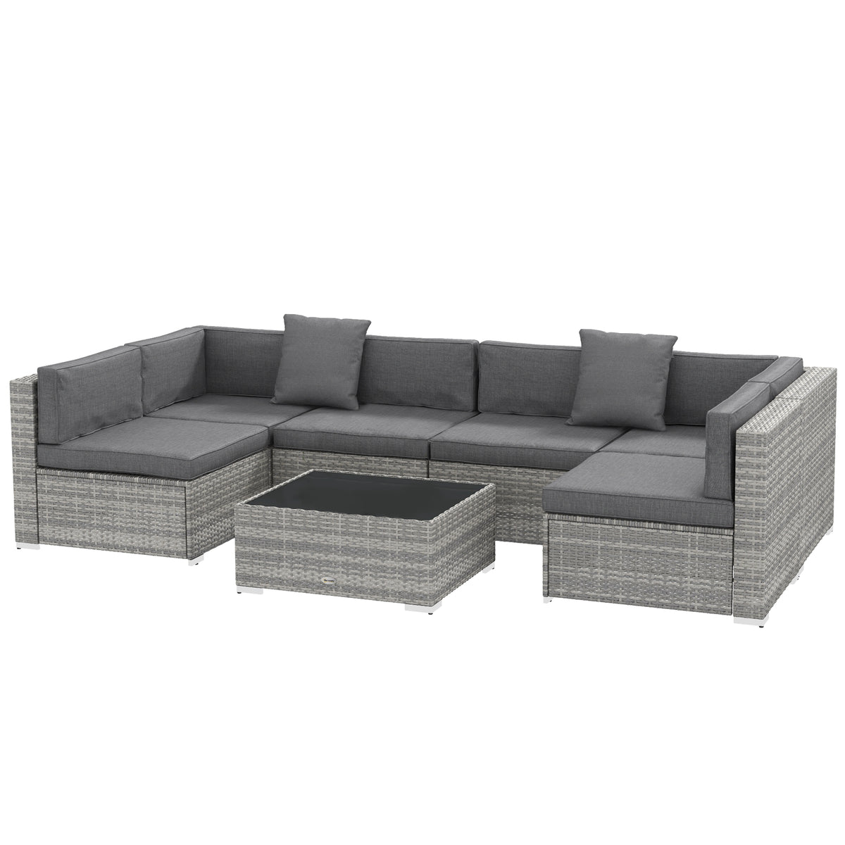 7 Pieces Patio Furniture Set