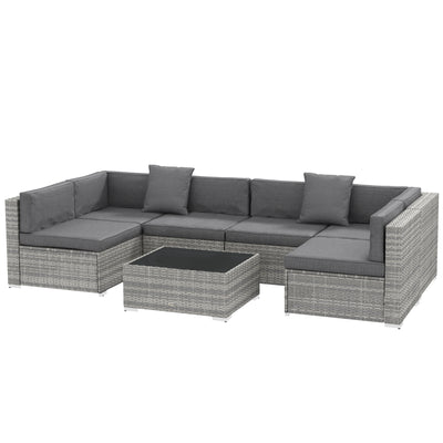 7 Pieces Patio Furniture Set
