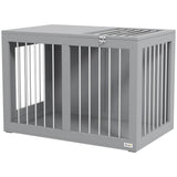 Meuble-cage pour chien 31,5 po avec portes doubles