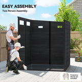 Outdoor Storage Shed with Lockable Door