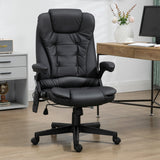 Executive Massage Chairs Heated High Back Reclining Office Chair Swivel Leather Adjustable Vibrating Furniture