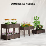Plastic Raised Garden Bed with Legs