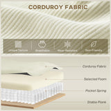Corner Sofa with Changeable Chaise, 2 Pillows