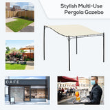 Gazébo portable 10x10, abri solaire en acier pour patio extérieur pour porche