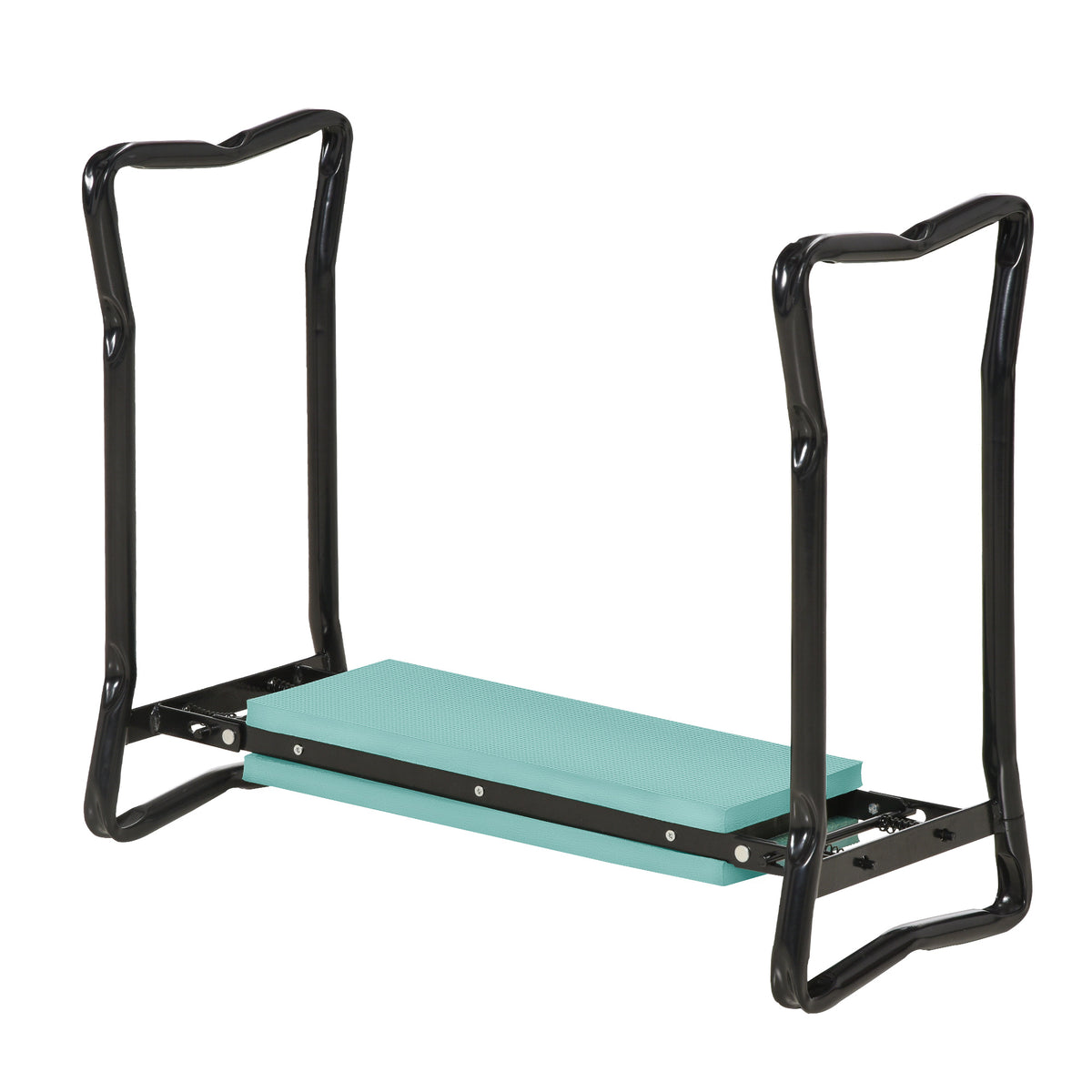 Garden Kneeler and Seat Stool, Folding Gardening Stool Kneeling Chair with Thicken Pad and Handles