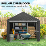 6.6' x 7.8' Portable Shed