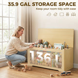 Storage Chest with Lift Top Storage Chest with Safety Hinges 39.4