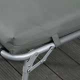 Ensemble de coussins de chaise longue extérieure, 2 morceaux, 77,2