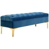 Banc de bout de lit, Banc rembourré