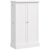 Freestanding Kitchen Pantry Storage Cabinet Kitchen Cabinet with 5-Tier Shelf 12 Spice Racks Adjustable Shelves
