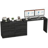 L Shaped Computer Desk Home Office Desk with