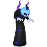 6FT Tall Halloween Inflatable White Ghost