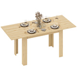 Modern Extendable Dining Table, 55.1 x 31.5 in, for 6-8 People