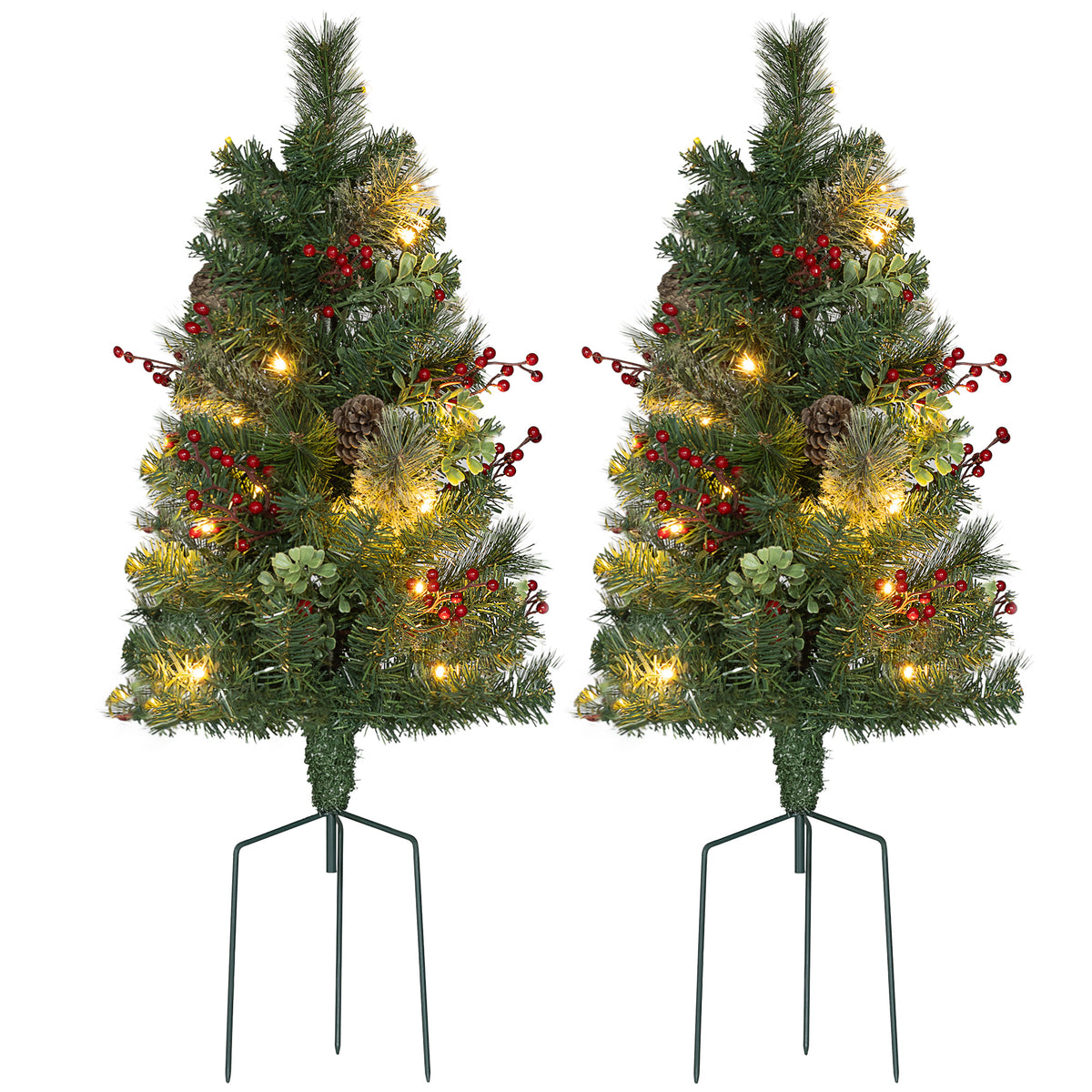 2ft 2 Pack Artificial Christmas Tree