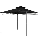 10' x 10' Gazebo, Soft Top Outdoor Gazebo with 2-Tier Roof, Metal Frame