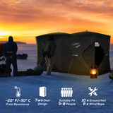 5-8 Person Pop-up Ice Fishing Shelter