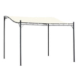 Gazébo portable 10x10, abri solaire en acier pour patio extérieur pour porche