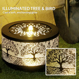 Outdoor Water Fountain with LED Lights, 10