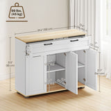 Sideboard Buffet Cabinet, Modern 40