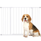 Pressure Fit Dog Gate Pet Barrier for stairs doorway, 29.9''- 42.1'' Width