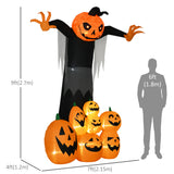 9ft Inflatable Halloween Decoration Pumpkin Ghost with Pumpkins