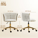 Office Chair, Adjustable Height, Rolling Wheels