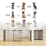 Foldable Dog Playpen Indoor for Small Medium Dogs with Door