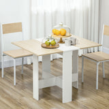 Table de salle à manger à abattants Table pliante en bois Table d'appoint polyvalente Bureau de salle à manger Table peu encombrante