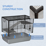 Cage pour Hamster 3 Étages