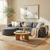 L Shaped Cloud Boneless Couch