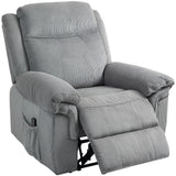 Manual Recliner Chair with Vibration Massage