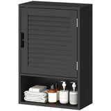 Bathroom Cabinet, Wall Mounted Storage Cabinet with Adjustable Shelves, 40 x 20 x 60 cm