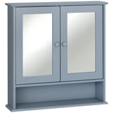 Medicine Cabinet, Open Shelf, and Adjustable Shelf