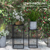 Ensemble de 2 supports de plantes