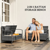 33 Gallon Outdoor Storage Bench